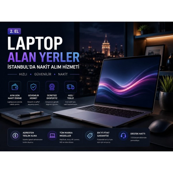 2. El Laptopunuzu Aynı Gün Nakde Çevirin 3