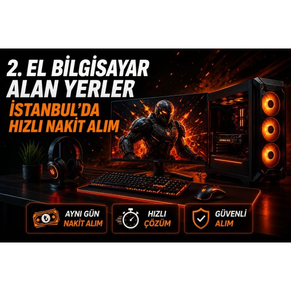 İkinci El Bilgisayar Alan Yerler, Laptop Alan Yerler-Aynı Gün Nakit Ödeme