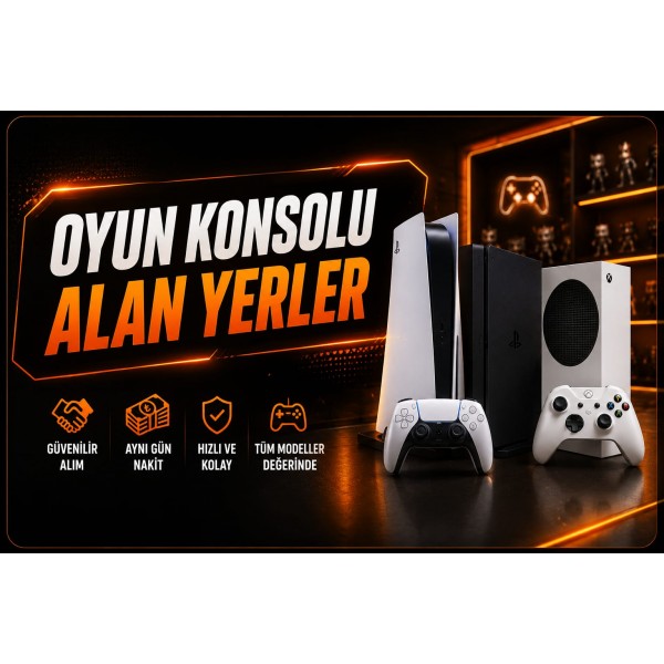 İstanbul Oyun Konsolu Alım Merkezi | PlayStation & Xbox Değerinde Satış