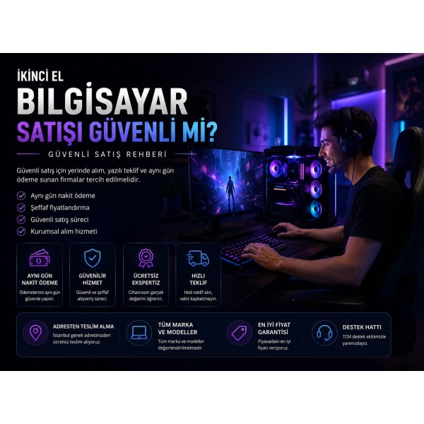 İkinci El Bilgisayar Satışı Güvenli mi? | Güvenli Satış Rehberi