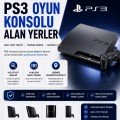 PS3 Oyun Konsolu Alan Yerler 1