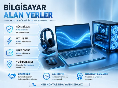 2. El Laptop Sat İstanbul | Bilgisayar Alan Yerler Rehberi