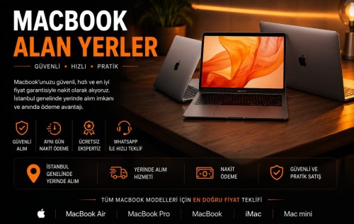 İstanbul MacBook Alan Yerler