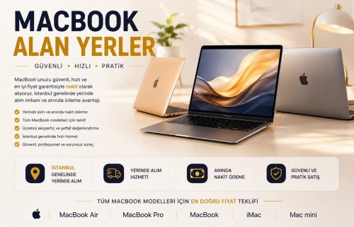 MacBook Alan Yerler (İstanbul - MacBook Alımı