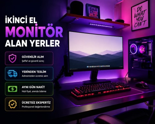 İkinci El Monitör Alan Yerler