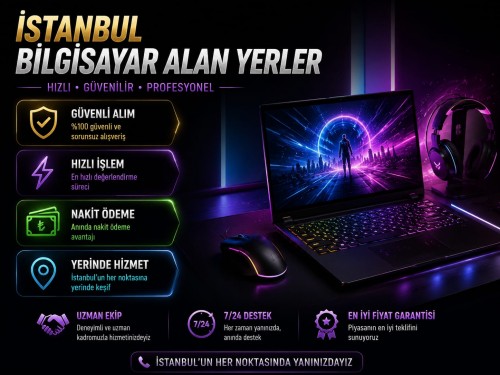 İstanbul Bilgisayar Alan Yerler