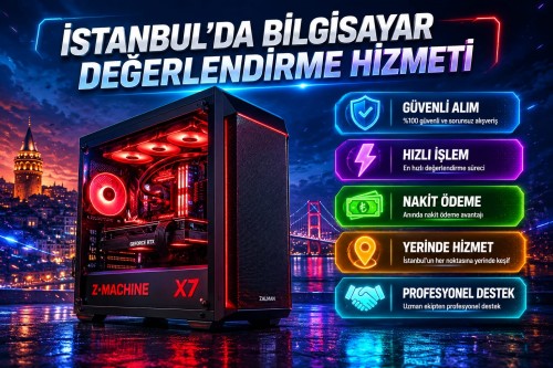 İstanbul’da Bilgisayar Değerlendirme Hizmeti | İkinci El PC Kontrol Süreci