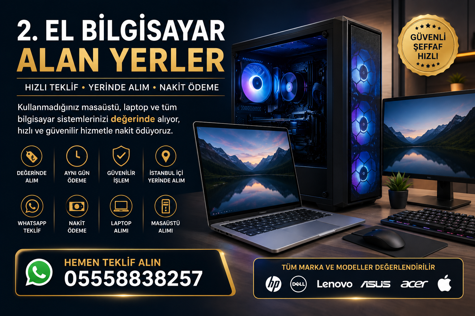 Bilgisayar Satmak İstiyorum