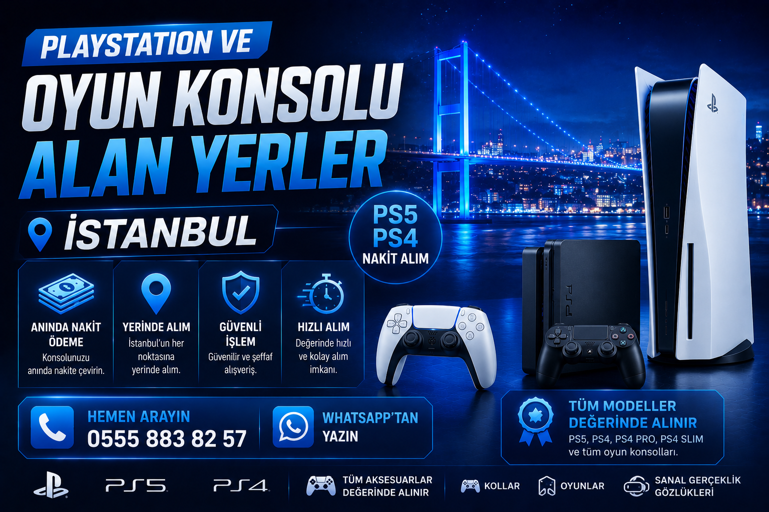 Oyun Konsolu Alan Yerler