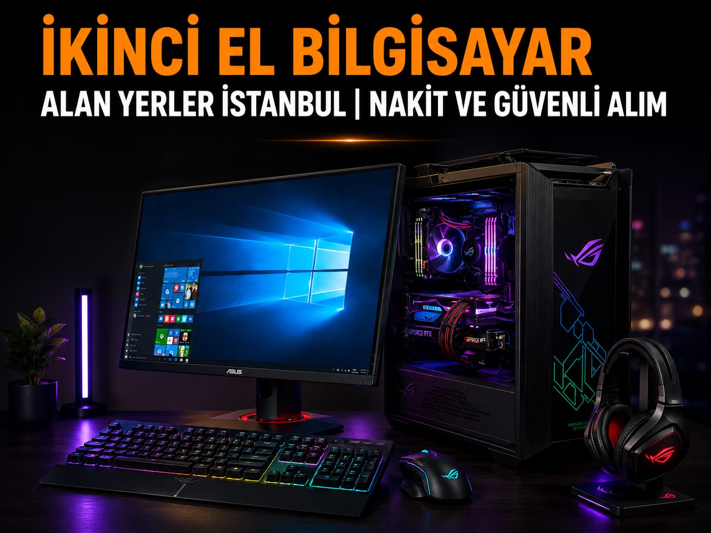İstanbul | Hızlı Şeffaf  Güvenli Laptop | Masaüstü bilgisayar | Oyunkonsolu Satışı